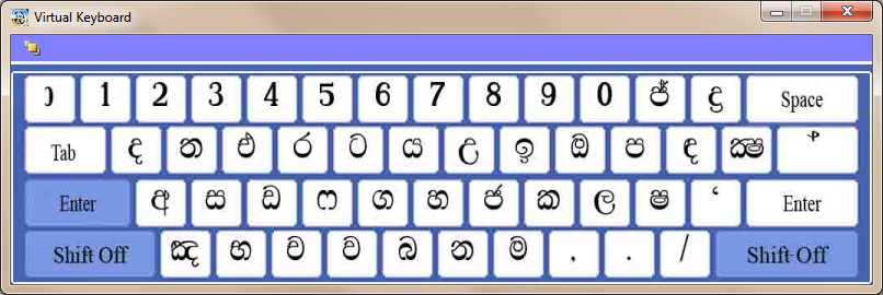 sinhala fonts for windows 7